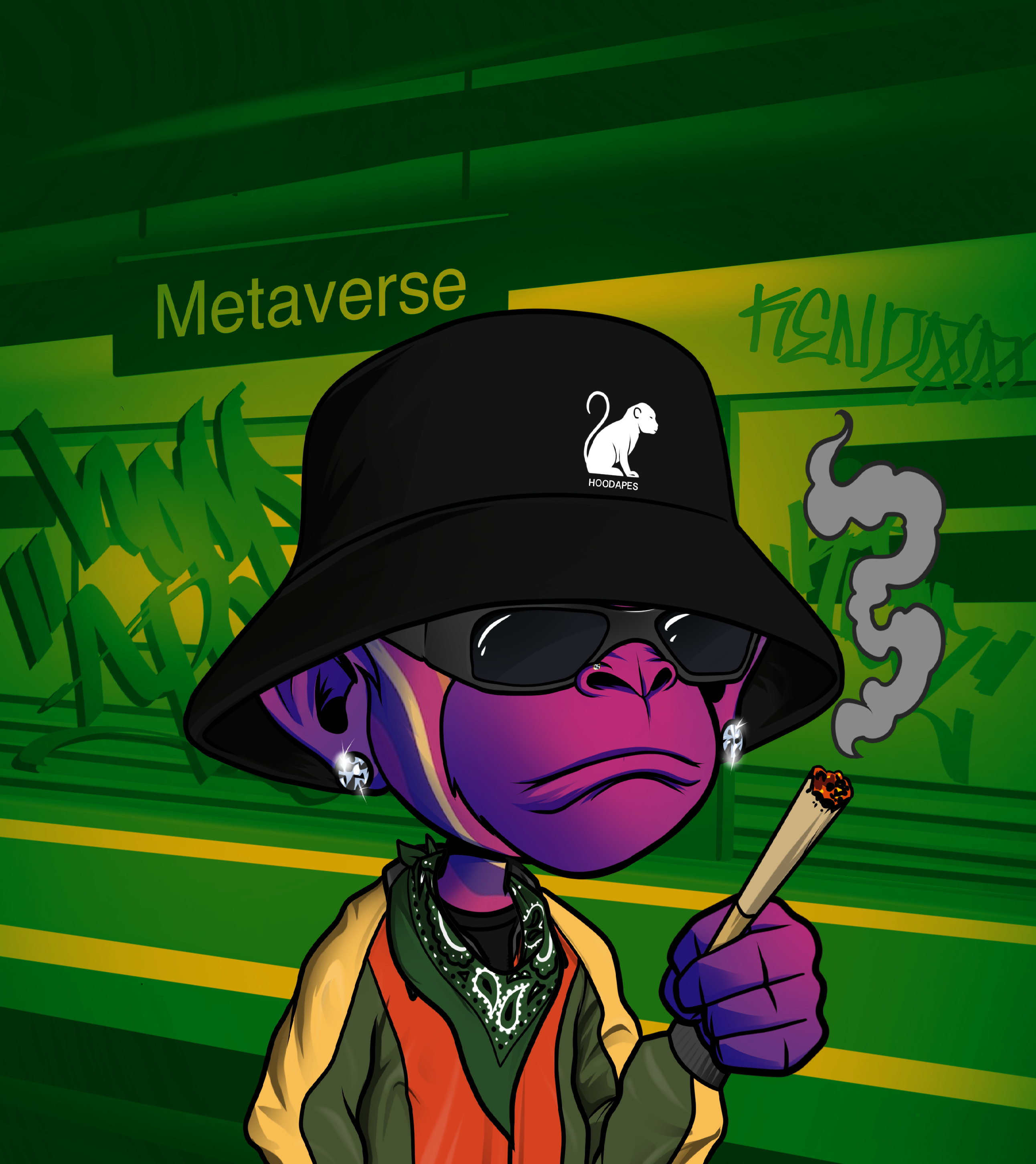 Hood Apes #1052